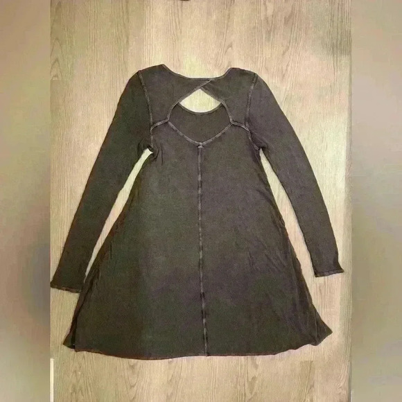 Rip Curl Womens Margeaux Viscose Dress Charcoal Size S‎ - Picture 3 of 10